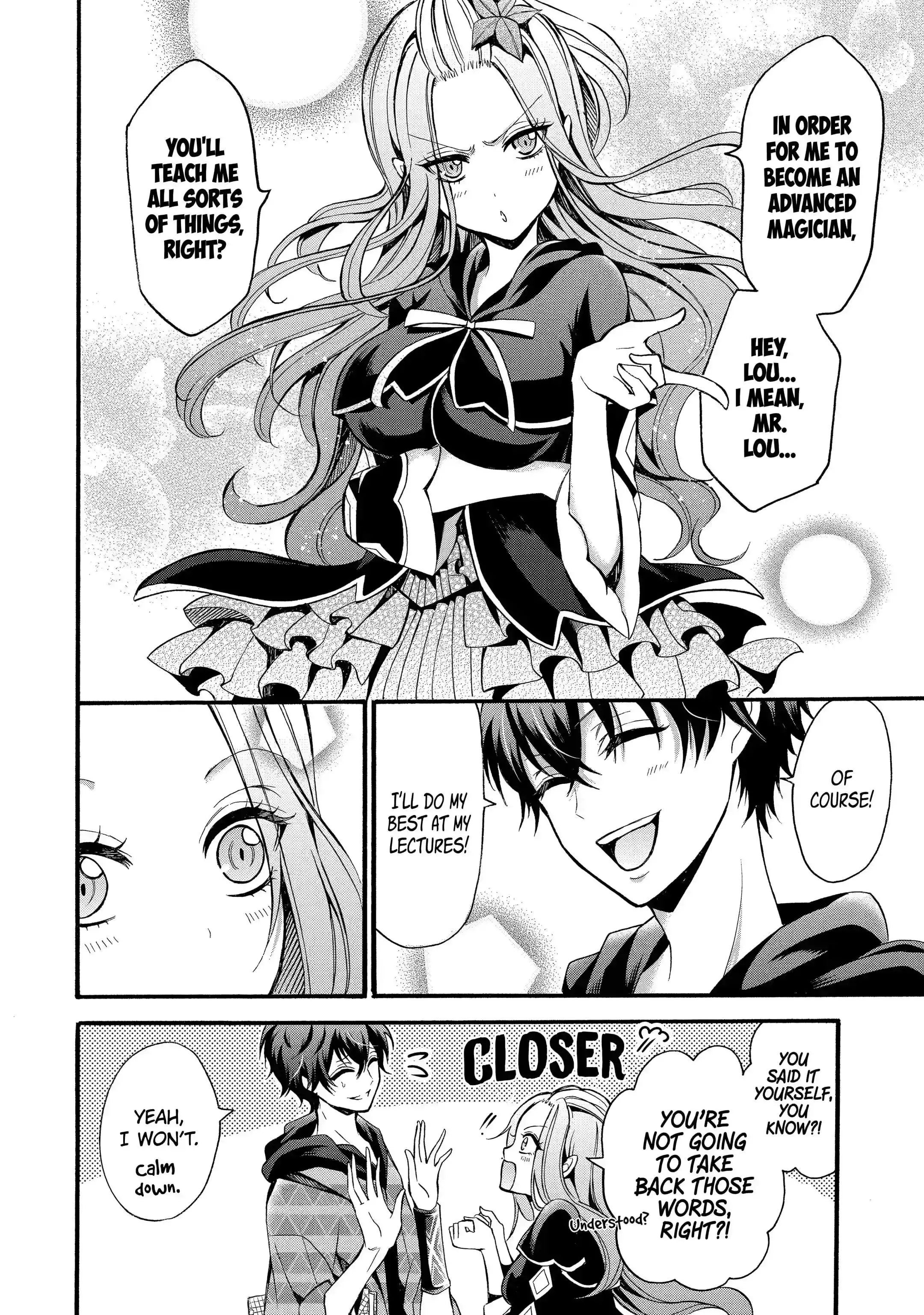 Mahou Shoujo Gakuen no Suketto Kyoushi Chapter 12.3 8